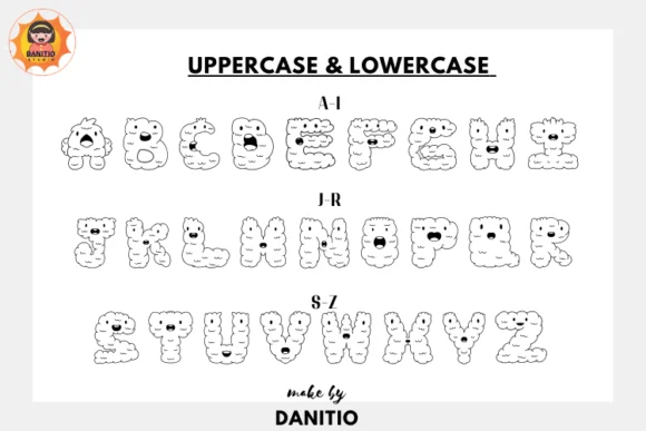 Monster by danita.kukkai — Dingbats Font — thumbnail 2