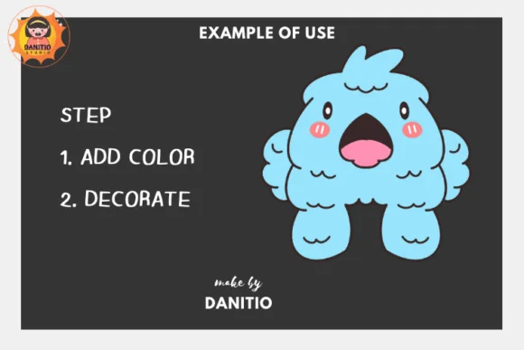 Monster by danita.kukkai — Dingbats Font — thumbnail 3