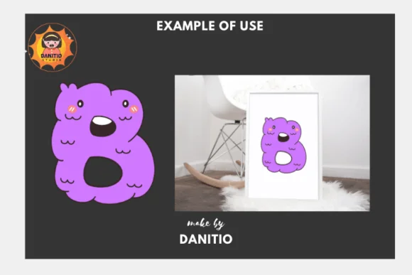 Monster by danita.kukkai — Dingbats Font — thumbnail 4