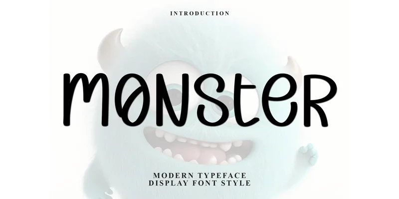 Monster Font by FreshTypeINK — Display Font