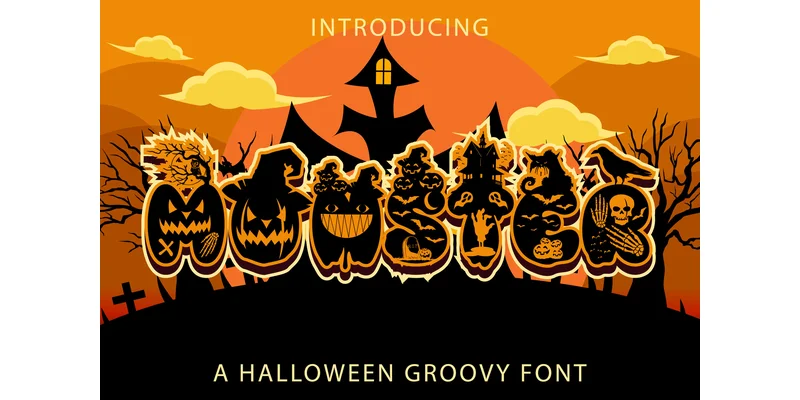 Monster Font by Kido Studio — Display Font