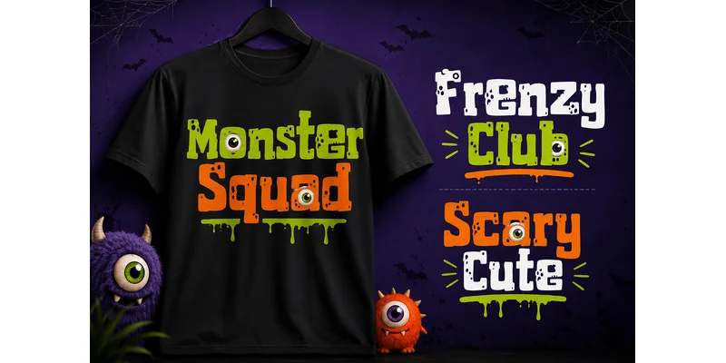 Monster Frenzy Font by BILLI — Display Font — thumbnail 6