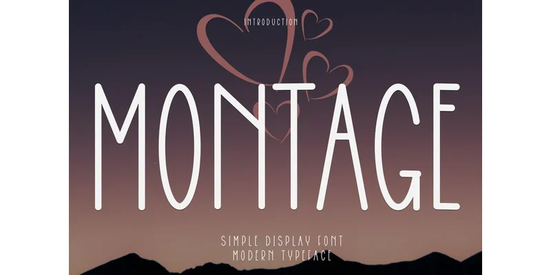 Montage Font by Inermedia STUDIO — Display Font