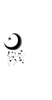 Moon with Stars by MOMAT THIRTYONE — Dingbats Font — thumbnail 3