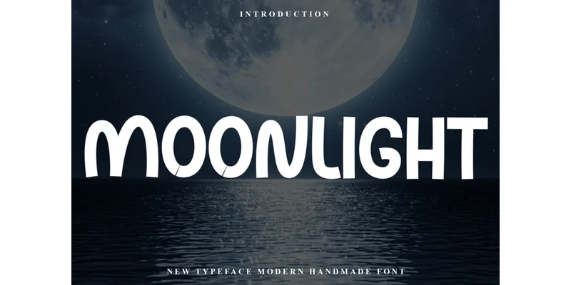 Moonlight Font by FreshTypeINK — Display Font
