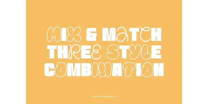 Moreno Font by Mahesans Co — Display Font — thumbnail 2