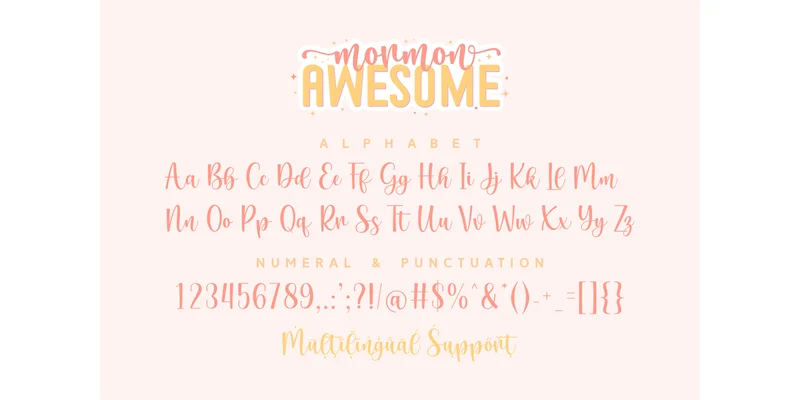 Mormon Awesome Duo Font by Jasa (7NTypes) — Display Font — thumbnail 8