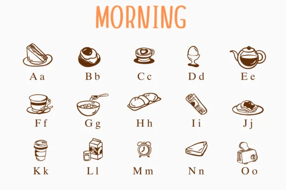 Morning by Nongyao — Dingbats Font — thumbnail 2