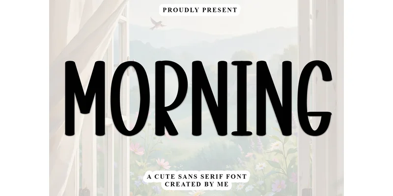 Morning Font by Inermedia STUDIO — Display Font