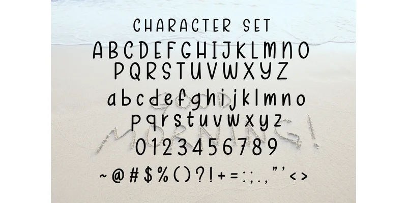 Morning Greentea Font by Eystore by Eystore — Sans Serif Font — thumbnail 7