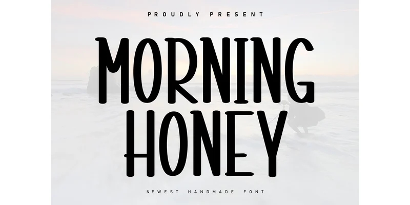 Morning Honey Font by Berkah Shop — Display Font