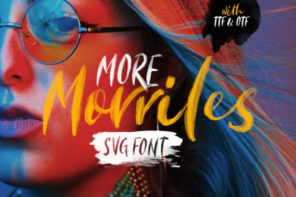 Morriles by saridezra — Color Fonts Font