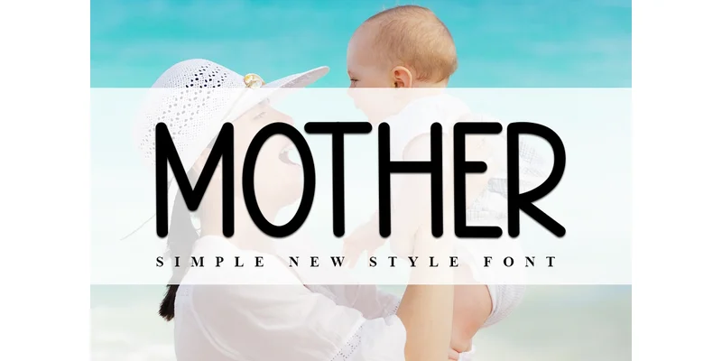 Mother Font by PAYJHOshop — Sans Serif Font