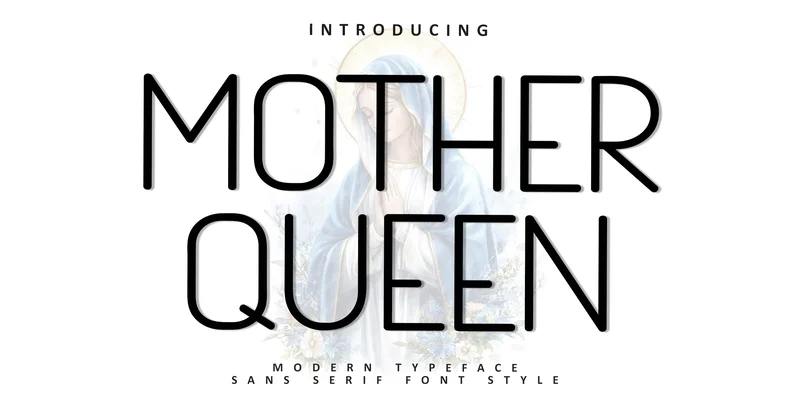 Mother Queen Font by FreshTypeINK — Sans Serif Font