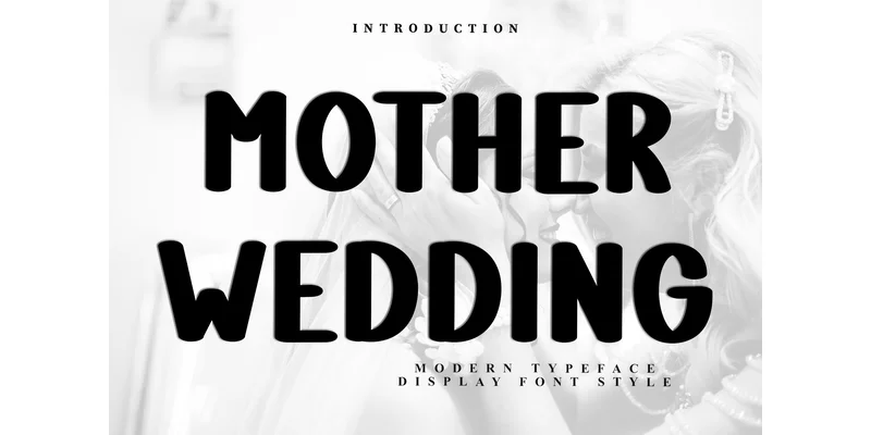 Mother Wedding Font by FreshTypeINK — Display Font