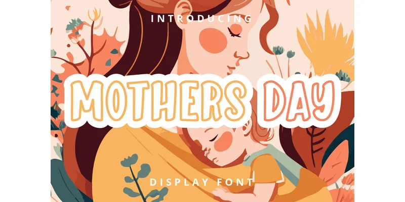 Mothers Day Font by Planetz studio — Display Font