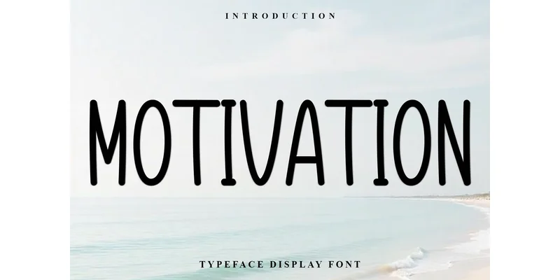 Motivation Font by FreshTypeINK — Sans Serif Font