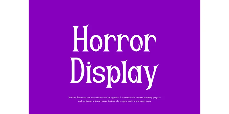 Motteny Halloween Font by qrdesignstd — Display Font — thumbnail 4