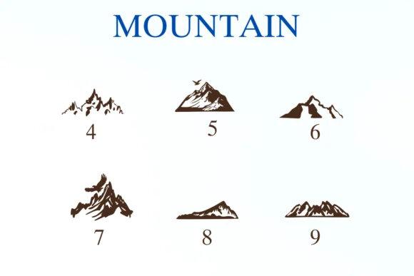 Mountain by Nongyao — Dingbats Font — thumbnail 4
