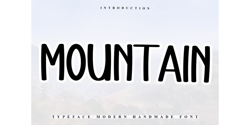 Mountain Font by Inermedia STUDIO — Sans Serif Font