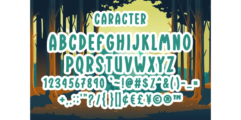 Mountain Font by Planetz studio — Display Font — thumbnail 4