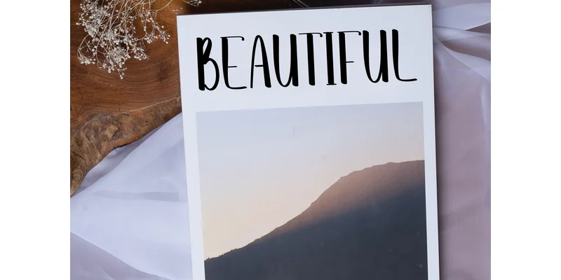 Mountain January Font by Berkah Shop — Display Font — thumbnail 2