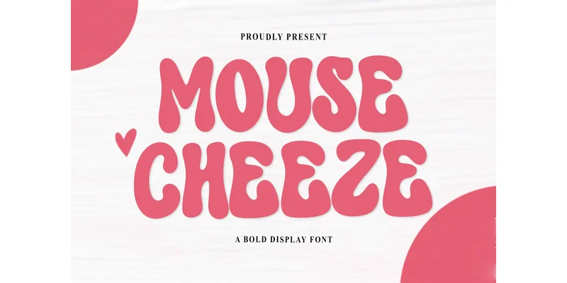 Mouse Cheeze Font by PiPi Creative — Display Font