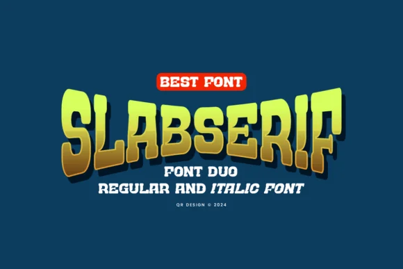 Mujenort Bold by Qrdesignstd — Slab Serif Font — thumbnail 3