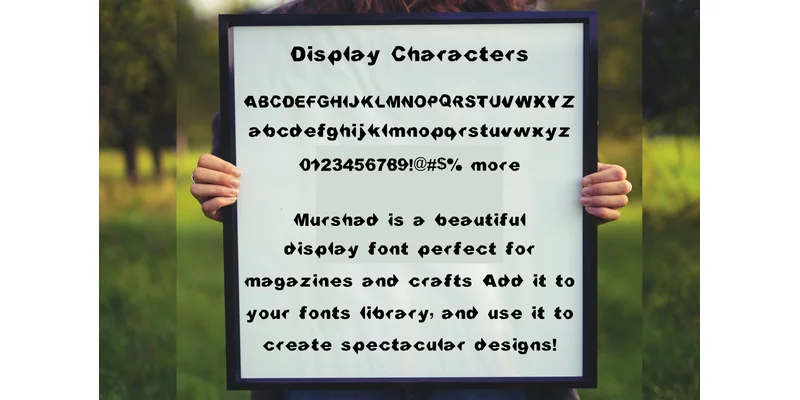 Murshad Font by mhd.usman00 — Display Font — thumbnail 3