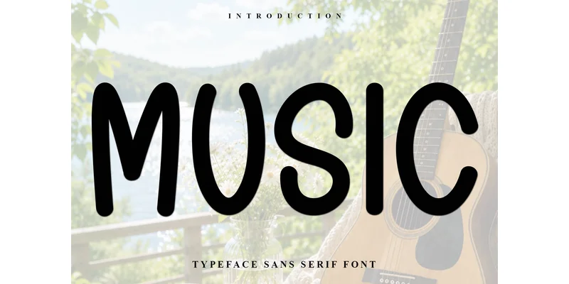 Music Font by Inermedia STUDIO — Display Font