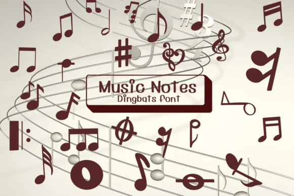 Music Notes by Ketsarin — Dingbats Font
