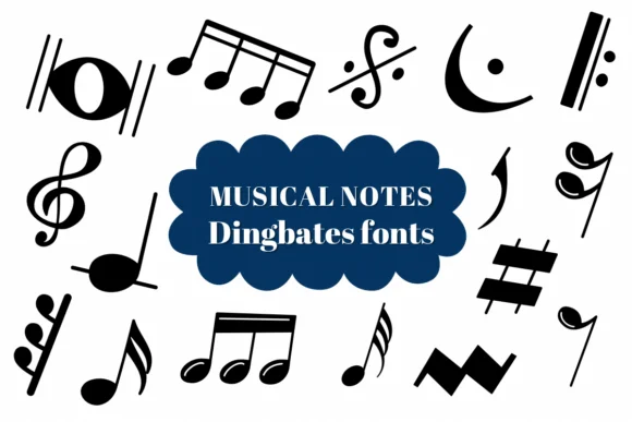 Musical Notes by Natchuta — Dingbats Font