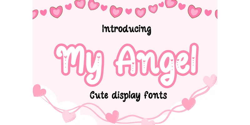 My Angel Font by Bassoonartwork — Display Font