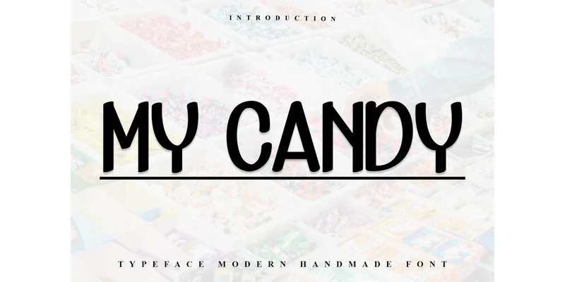 My Candy Font by Inermedia STUDIO — Display Font