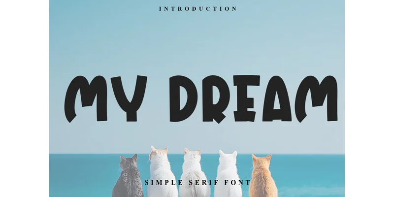 My Dream Font by Inermedia STUDIO — Display Font