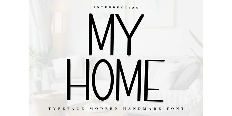My Home Font by Inermedia STUDIO — Sans Serif Font