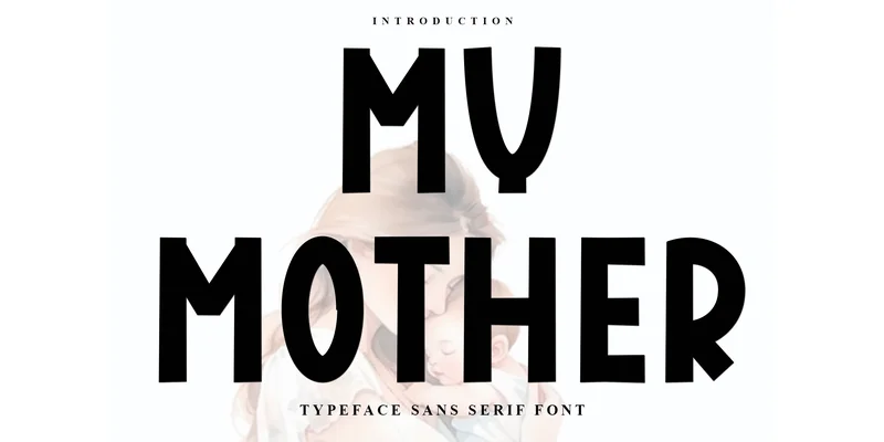 My Mother Font by FreshTypeINK — Display Font
