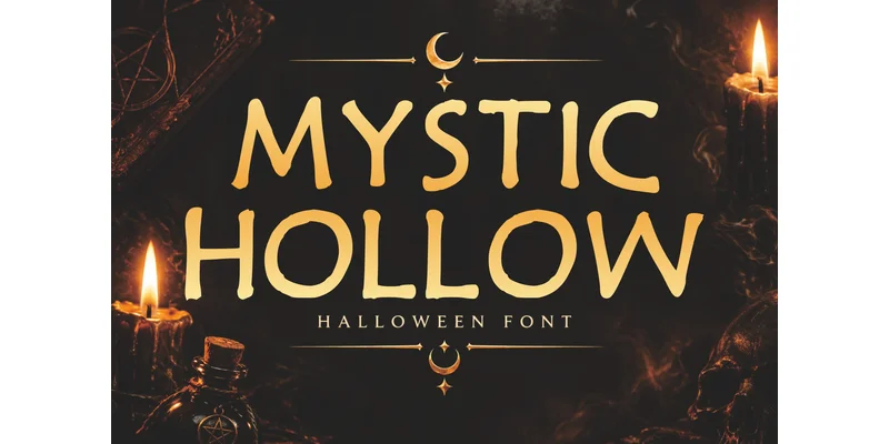 Mystic Hollow Font by 29Graphic — Display Font