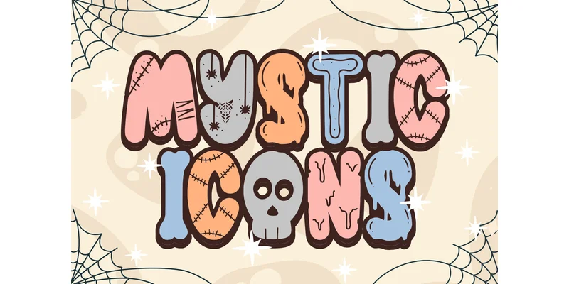 Mystic Icons Font by Typefar — Display Font
