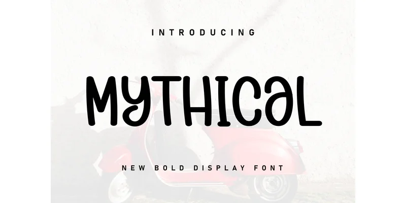 Mythical Font by Berkah Shop — Display Font