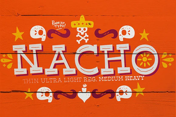 Nacho by Rodrigo Typo — Slab Serif Font