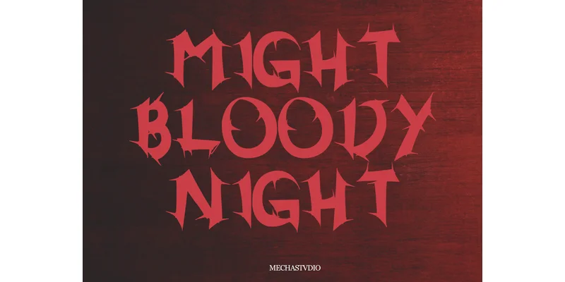 Nagell Font by MechaStudio by MechaStudio — Blackletter Font