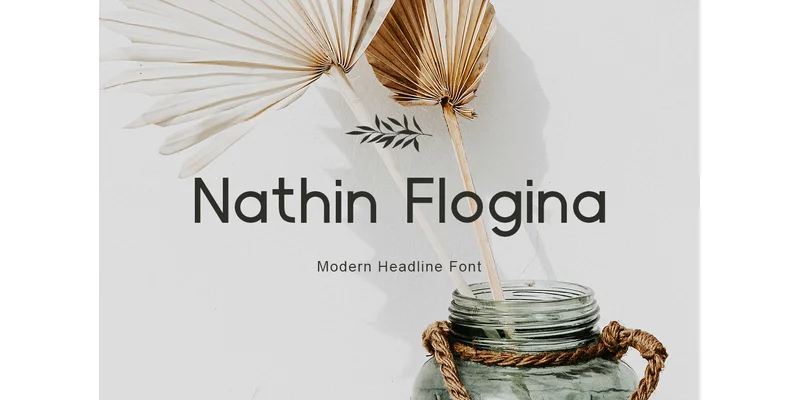 Nathin Flogina Font by Kama Studio — Sans Serif Font