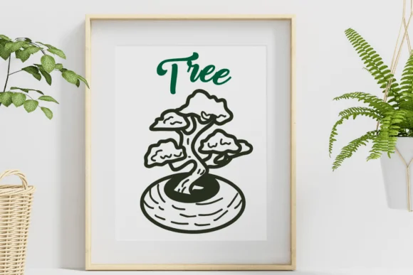 National Love a Tree Day by Nongyao — Dingbats Font — thumbnail 5