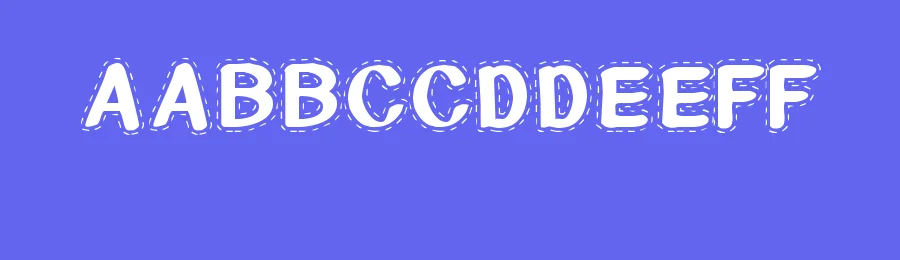 CF National Stitches by Cloutierfontes — Decorative Font — thumbnail 3