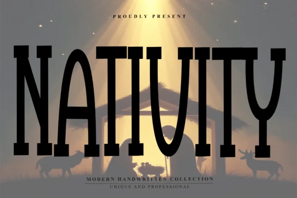 Nativity by Plafont store — Slab Serif Font