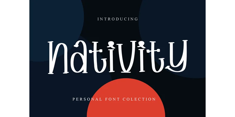 Nativity Font by GiaLetter — Display Font