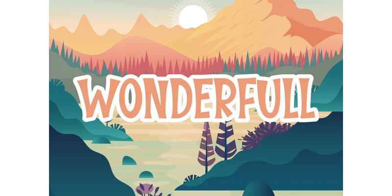 Nature Font by nicetrip7 — Display Font — thumbnail 5