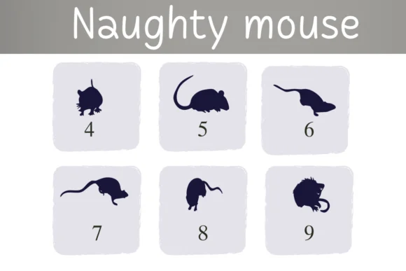 Naughty Mouse by Nongyao — Dingbats Font — thumbnail 3