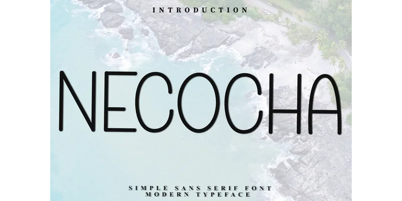 Necocha Font by FreshTypeINK — Sans Serif Font